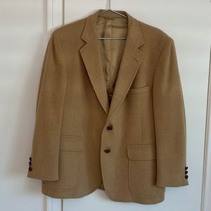 Vintage Camel Blazer with button detail
